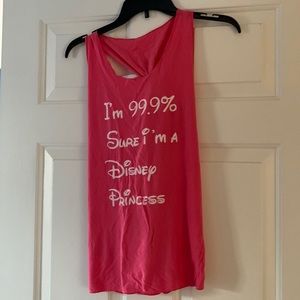 Dolly Bows Disney Princess Tank Top Size Small